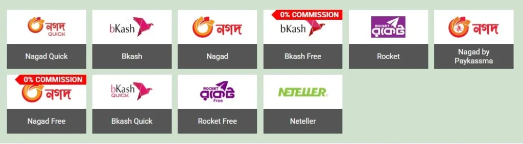 MelBet পেমেন্ট পদ্ধতি বাংলাদেশ